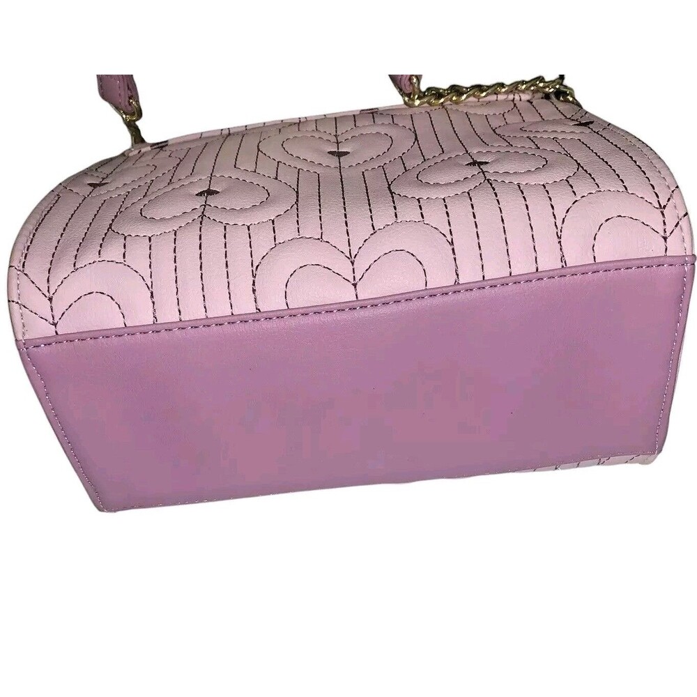 Luv Betsey by Betsey Johnson Blush Handbag Crossbody NWT - Picture 2 of 5